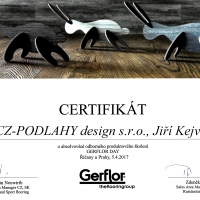 CERTIFIKT GERFLOR